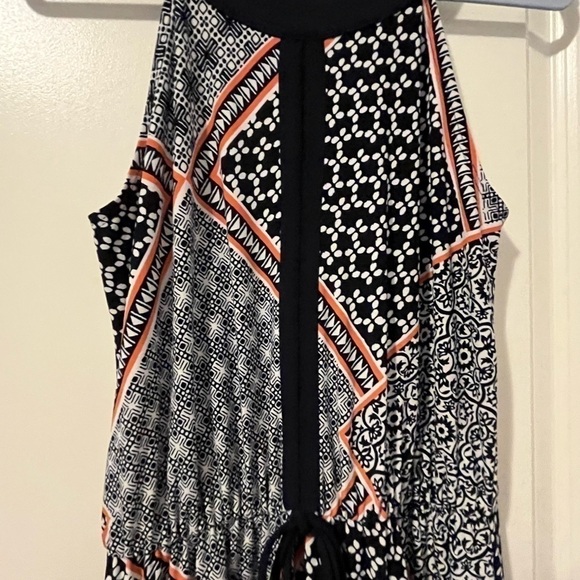 PATTERNED Maxi Dress Size 4 - Picture 5 of 11